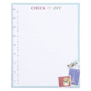 RECAMBIO PAPEL NOTEBOOK HAPPY PLANNER TRAVEL 40 HOJAS