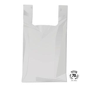 BOLSA CAMISETA 40X50 70% RECICLADO 1KG