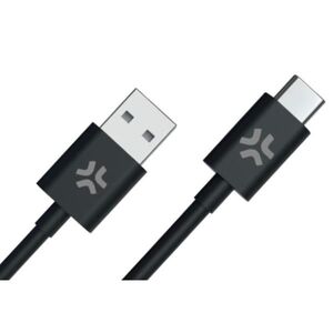 CABLE CELLY USB - USB TIPO C 2M NEGRO