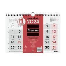 CALENDARIO 2024 PARED NUMEROS GRANDES M