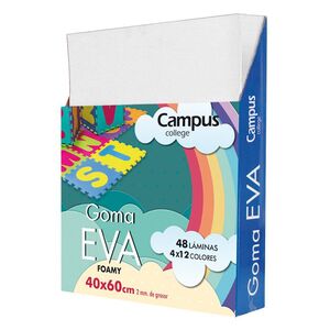 GOMA EVA CAMPUS 40X60 BLANCO