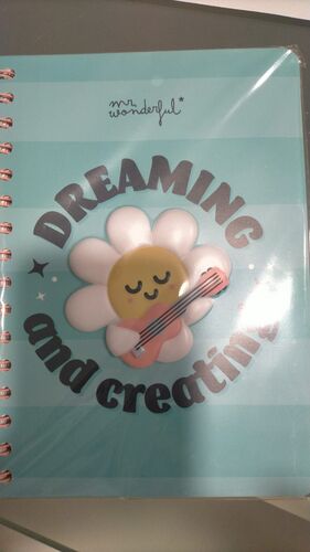 LIBRETA A5 MARGARITA 3D DREAMING AND CREATING