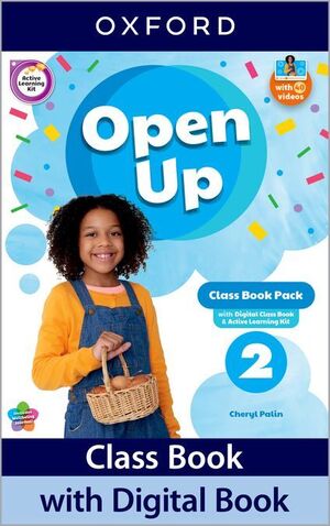 2PRI OPEN UP 2. CLASS BOOK PACK  