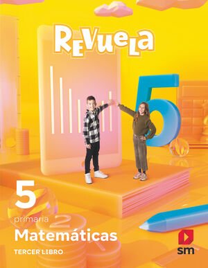 5PRI DIGITAL MATEMÁTICAS. TRIMESTRES TEMÁTICOS. 5 PRIMARIA. REVUELA