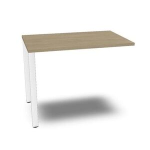 MESA ALA VITAL-PRO VR551 96X60-MESA 80, ESTRUCT.BLANCO MELAMINA ROBLE